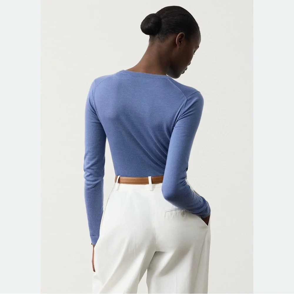 Ralph Lauren Collection Cashmere Crewneck Sweater - Picture 6 of 6
